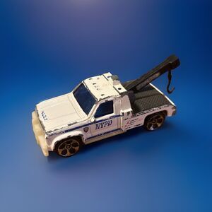 Realtoy NYPD Police Tow Truck Wrecker Big Rims Rescue City